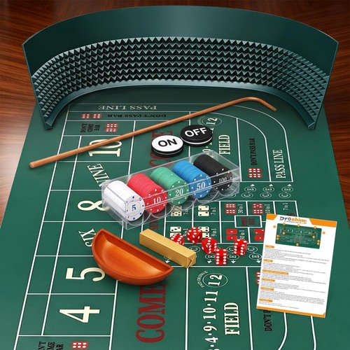 Craps tabletop game set - game,