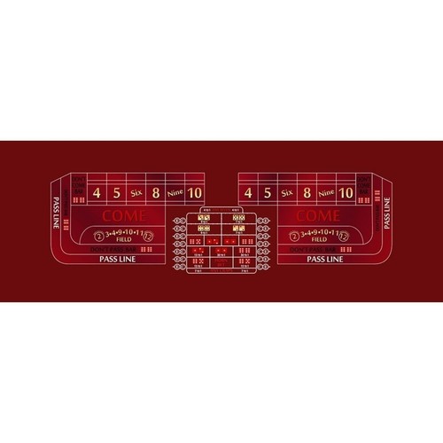 Craps table layout felt - table,